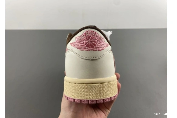 DZ4137-206 Retro brown Travis SP  Pink Low Scott Jordan 1 DZ4137-206 OG 0406